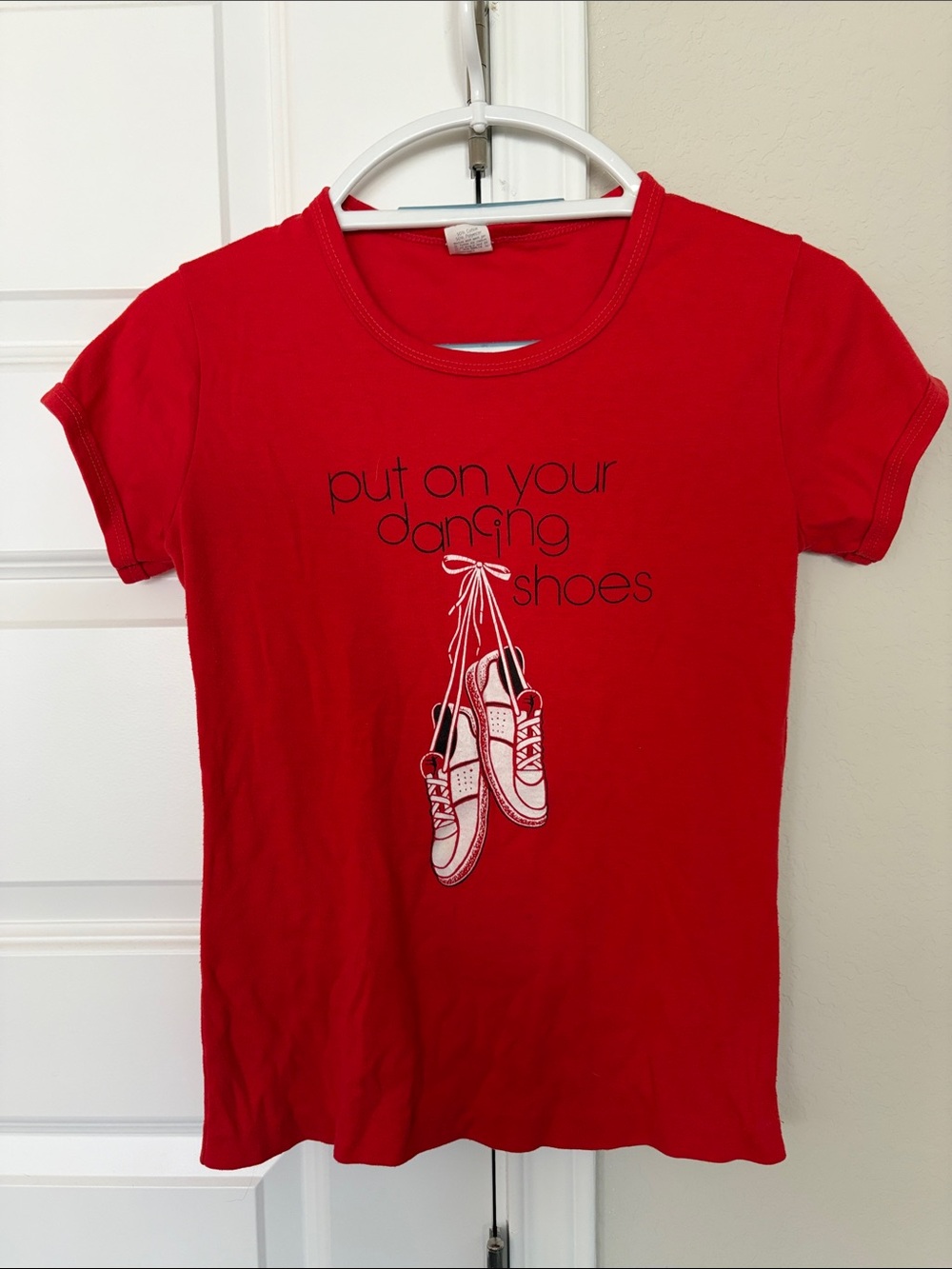 Vintage aerobic dance tee